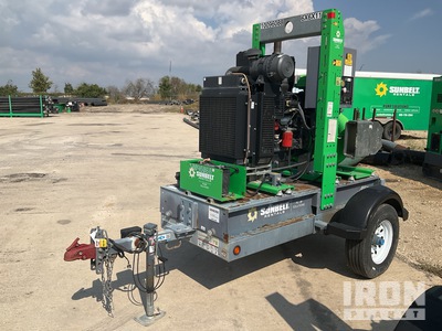 2018 Atlas Copco PAS 150 HF T4F Trailer-Mounted Water Pump (Inoperable)