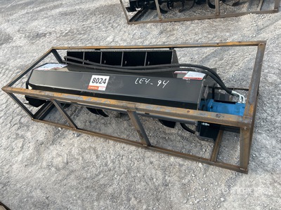 2025 Mower King ECSSTR072 72 in Skid Steer Tiller (Unused)