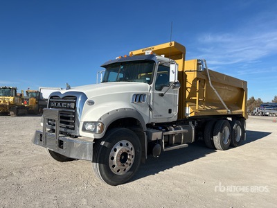 2016 Mack GU713 6x4 T / A-kiepwagen
