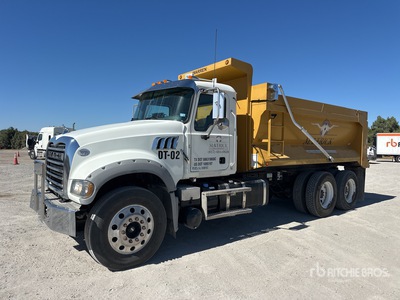 2016 Mack GU713 6x4 T/A Dump Truck