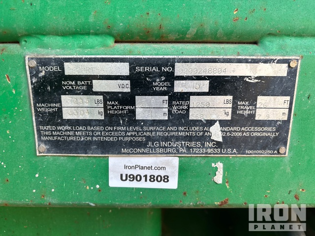 ELEVADOR TIJERA 2015 JLG 260MRT