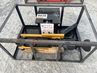 2025 AGT PD680-PZ Skid Steer Post Driver (Unused)