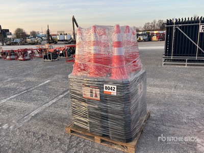 Quantity of (250) 2025 AGT AGT-75TC Coni per segnalazioni stradali (Unused)