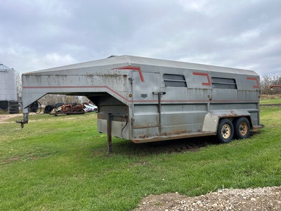 Norberts 18 ft T/A Livestock Trailer