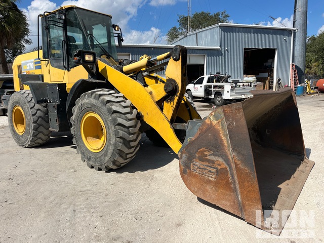 CARGADOR FRONTAL KOMATSU WA2708