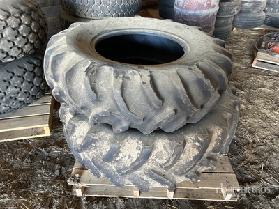 Quantity of (2) Goodyear 14.9-24 Tires