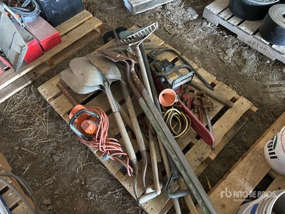 Shovels, Rake, Chain Saw