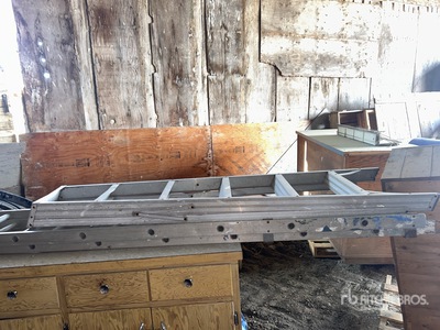 Quantity of (2) Aluminum Ladder
