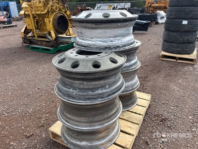 Quantity of (7) Aluminum Wheels
