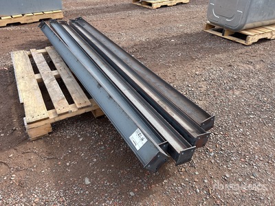 Quantity of (5) Trailer Beams Varios