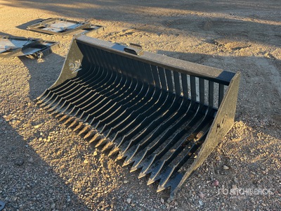 2025 Kit Containers QT-SB-H72-F 72 in Skeleton Skid Steer Bucket