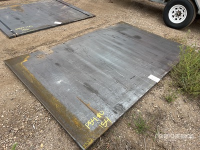 2025 Kit Containers Steel 72 in x 114 in (1 in Thick) Stahlplatten