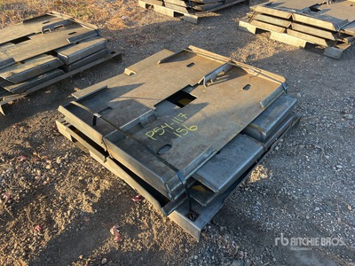 Quantity of 2025 Kit Containers QT-F-BLANK Skid Steer Attachment Mounting Plate