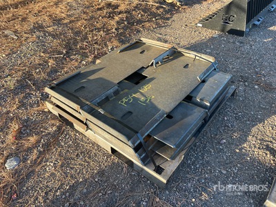 Quantity of 2025 Kit Containers QT-F-BLANK Skid Steer Attachment Mounting Plate