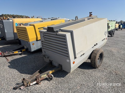 2012 Atlas Copco 375 Mobile Air Compressor