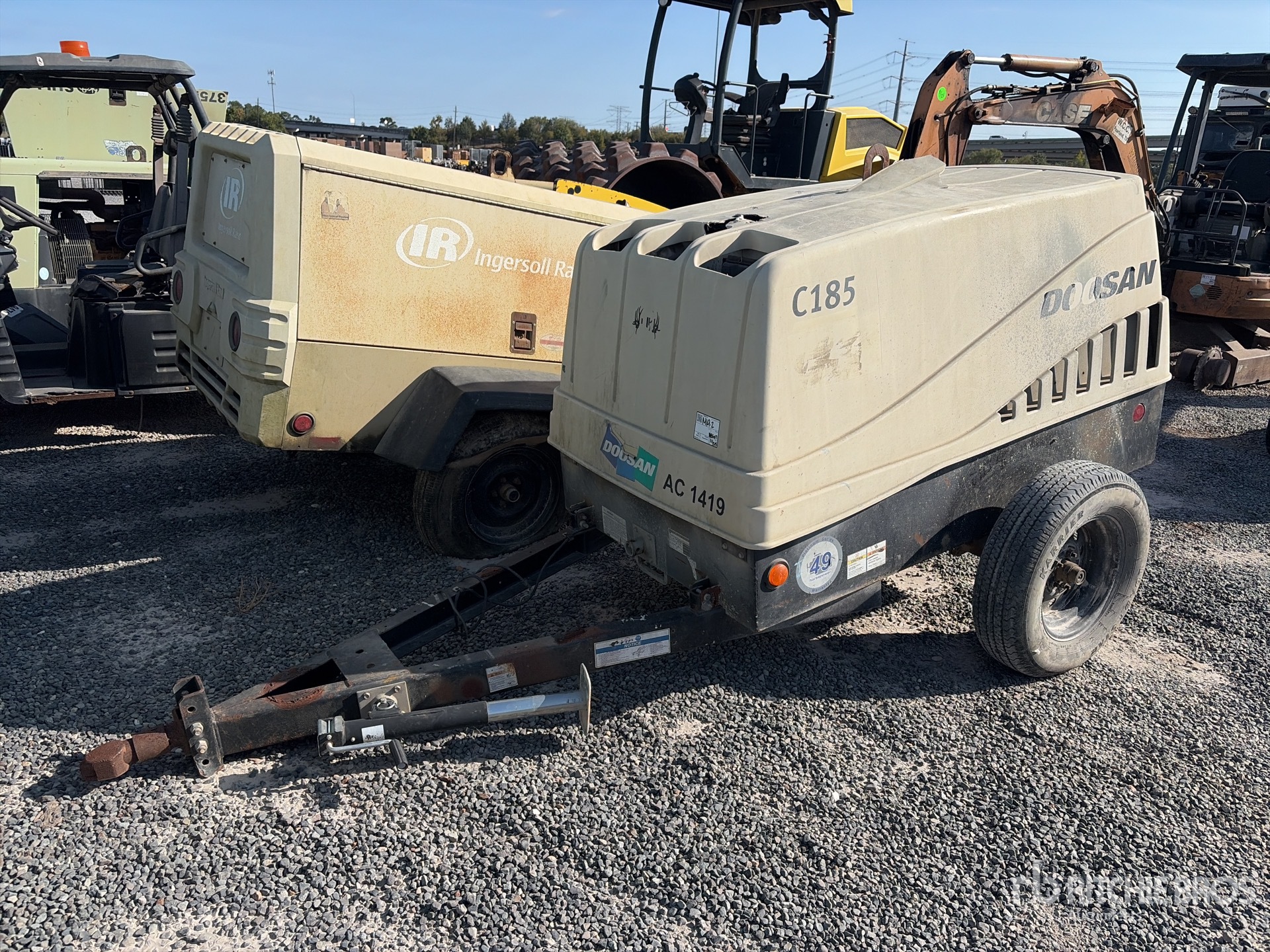 2017 Doosan C185WDZ-T4F Mobile Compresseur à air