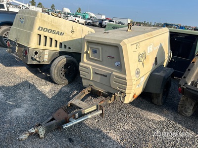2009 Ingersoll Rand 185 185 cfm Mobile Air Compressor