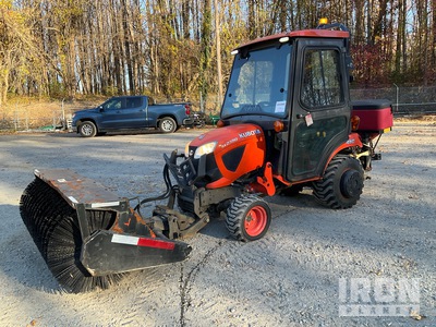 2020 Kubota BX2380 4WD 60" broom Trattore da giardinaggio
