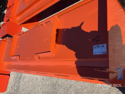 2025 Kit Containers QT-SP-8-23-PB Skid Steer Snow Pusher