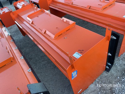 2025 Kit Containers QT-SP-8-23-PB 96 in Skid Steer Snow Pusher