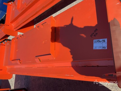 2025 Kit Containers QT-SP-8-23-PB Skid Steer Snow Pusher