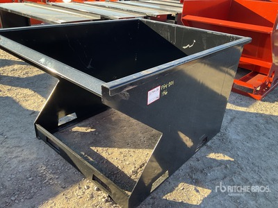 2025 Kit Containers 1.5YFT-SST Skid Steer Dump Hopper