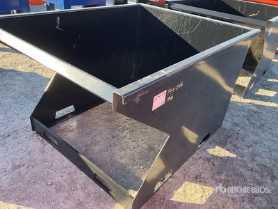 2025 Kit Containers 1.5YFT-SST Skid Steer Dump Hopper