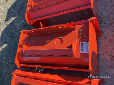 2025 Kit Containers MSS-SPE-3-23 Skid Steer Snow Pusher