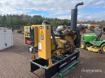 2004 Hewitt 40 kW Skid-Mounted Generator Set (Inoperable)