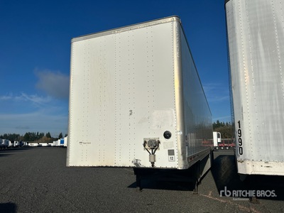 2013 Utility VS2DX 53 ft x 102 in Sliding T/A Van Trailer