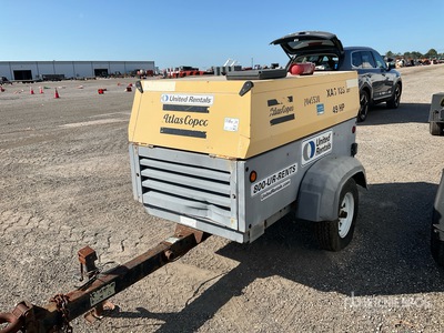 2013 Atlas Copco XAS 185 JD7 185 cfm Mobile Air Compressor