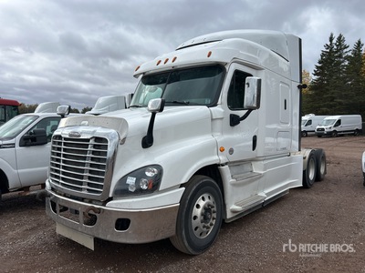 2016 Freightliner Cascadia 125 6x4 Sleeper Truck Tractor (Inoperable)