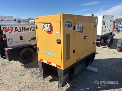 2002 Cat D20P1S 20 kW Skid-Mounted Groupe électrogène (Inoperable)