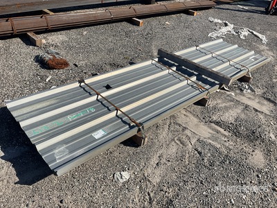Quantity of (50) 2025 Kit Containers Steel R Panel معدات بناء متنوعة