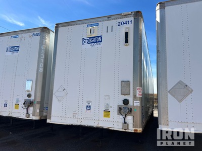 2013 Stoughton Trailer ZGPVW535TSC 53 ft x 102 in T/A Dry Semi-remorque fourgon