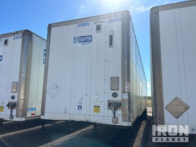 2013 Stoughton Trailer ZGPVW535TSC 53 ft x 102 in T/A Semi-remorque fourgon