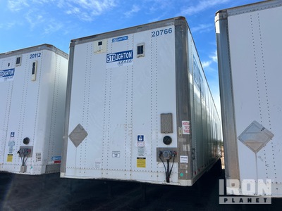 2013 Stoughton Trailer ZGPVW535TSC 53 ft x 102 in T/A Semi-remorque fourgon