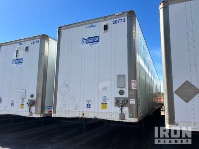 2013 Stoughton Trailer ZGPVW535TSC 53 ft x 102 in T/A Semi-remorque fourgon