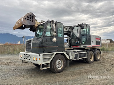 2007 Gradall XL4100 6x4 Highway Wheeled Excavator