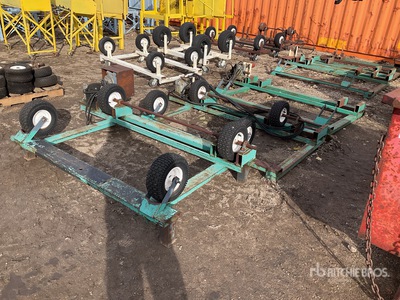 Quantity of (3) Custom Built Pipe Roller