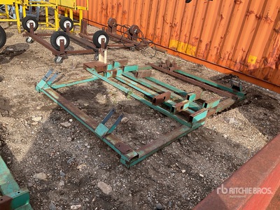 Quantity of (2) Custom Built Pipe Roller