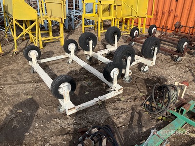 Quantity of (2) Custom Built Pipe Roller