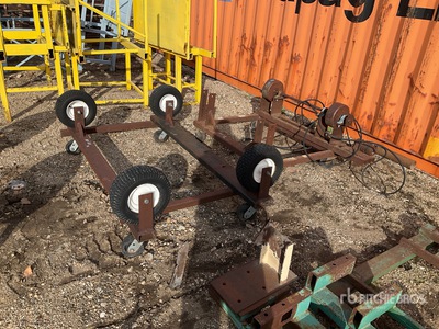 Quantity of (2) Custom Built Pipe Roller