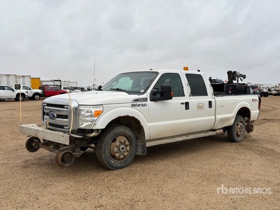 2013 Ford F-350 XLT 4x4 Crew Cab Hi-Rail Pickup