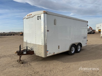 2012 Haulmark 16 ft T/A Remolque Cerrado