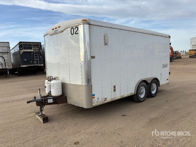 2012 Haulmark 16 ft T/A Remolque Cerrado