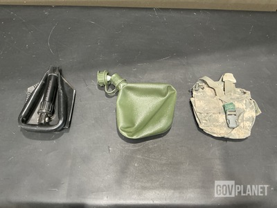 (108) Entrenching Tools, (173) General Purpose Canteen Pouches & Assorted Items