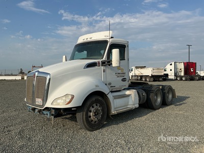 2017 Kenworth T680 6x4 Cabeza Tractora Cabina Corta