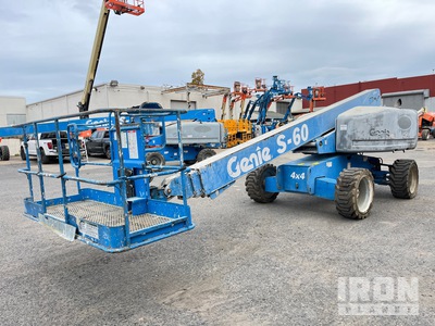 2007 Genie S-60 4WD Diesel Telescopic Boom Lift