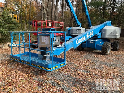 2007 Genie S-60 4WD Diesel Telescopische hoogwerker